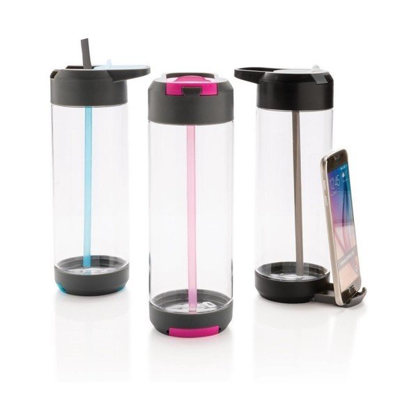 Sticlă cu suport pentru telefon XD Design, albastru, 700 ml-image-3