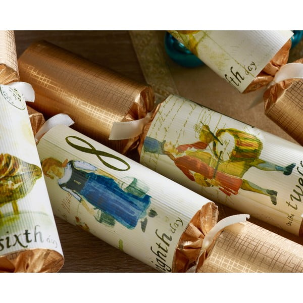 Pocnitori de Crăciun într-un set de 12 12 Days of Christmas - Robin Reed-image-2