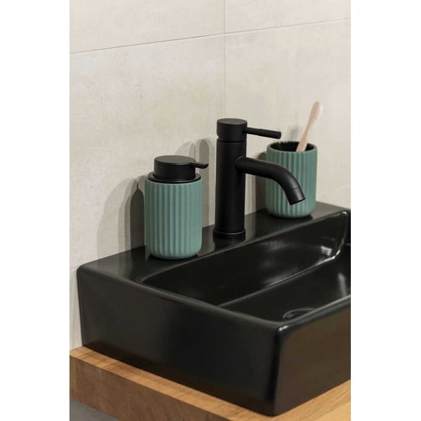 Set de accesorii de baie verde din ceramică Belluno – Wenko-image-2