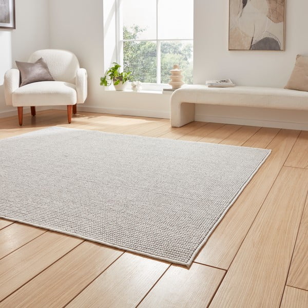 Covor crem 160x230 cm Boucle – Think Rugs-image-2