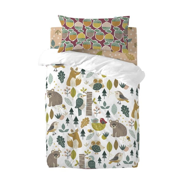 Cearșaf din bumbac pentru copii Moshi Moshi Harvestwood, 70 x 140 cm-image-4