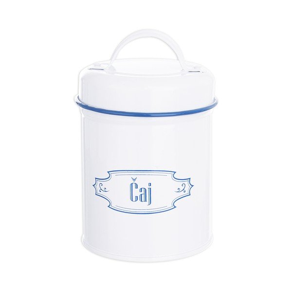 Recipient rotund din tablă cu capac Orion Blue Line, ⌀ 9 cm