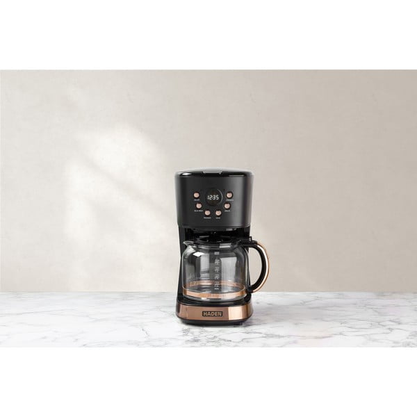 Aparat de cafea negru/arămiu – Haden-image-1