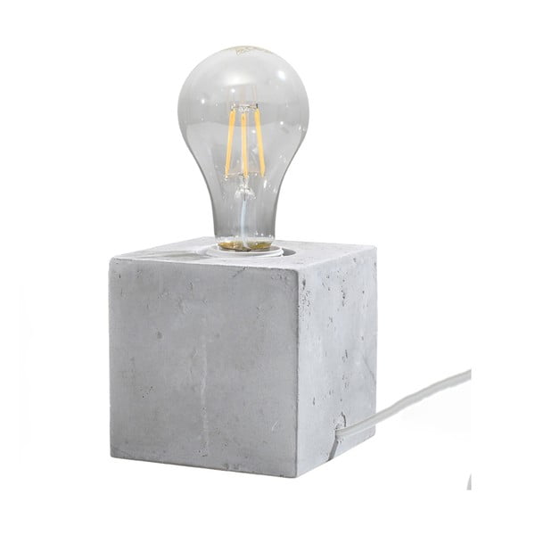 Veioză gri deschis (înălțime 10 cm) Gabi – Nice Lamps