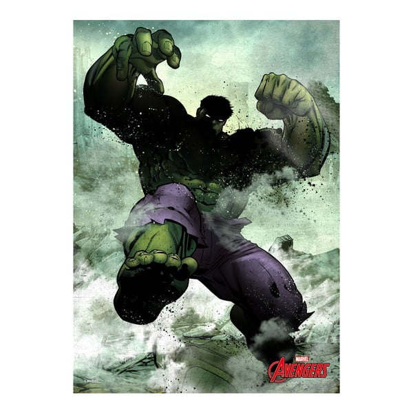 Poster Marvel Dark Edition - The Hulk