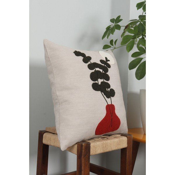 Pernă decorativă din in 43x43 cm Vazo – Mioli Decor-image-2