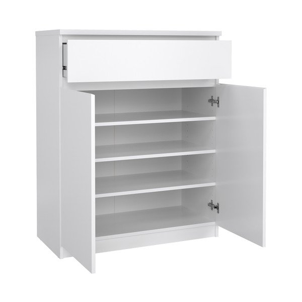 Comodă albă 80x100x40 cm Naia – Tvilum-image-1