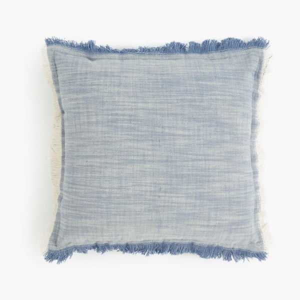 Husă pentru pernă Nest, 80 x 80 cm, albastru