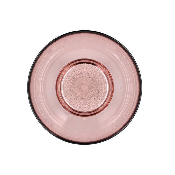 Bol din sticlă pentru salată Bitz Kusintha, ø 24 cm, roz-image-2