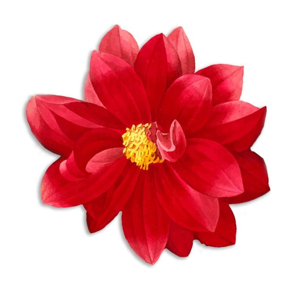 Suport din fibră de iută pentru farfurii Madre Selva Red Flower