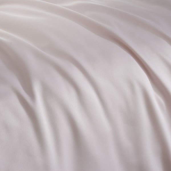Lenjerie de pat roz din satin pentru pat dublu, extinsă 230x220 cm Silky Soft – Catherine Lansfield-image-3