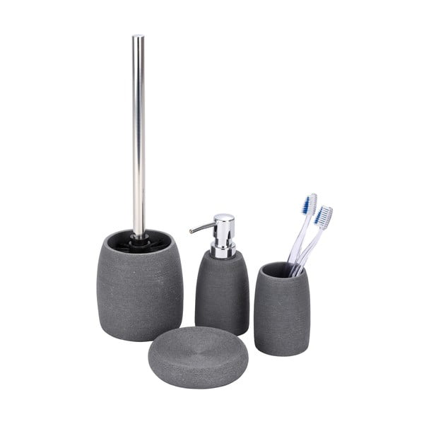 Pahar pentru periuțele de dinți Wenko Goa, gri-image-2