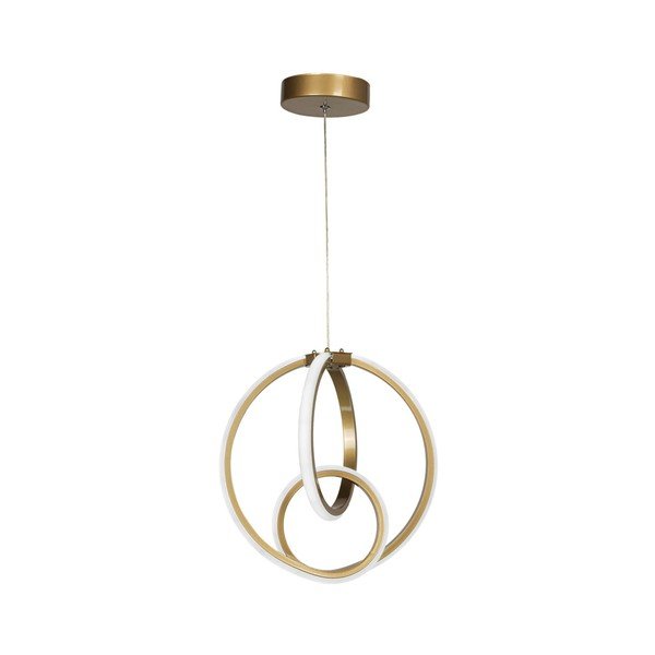 Lustră bronz LED din metal ø 28,5 cm Neo – Squid Lighting