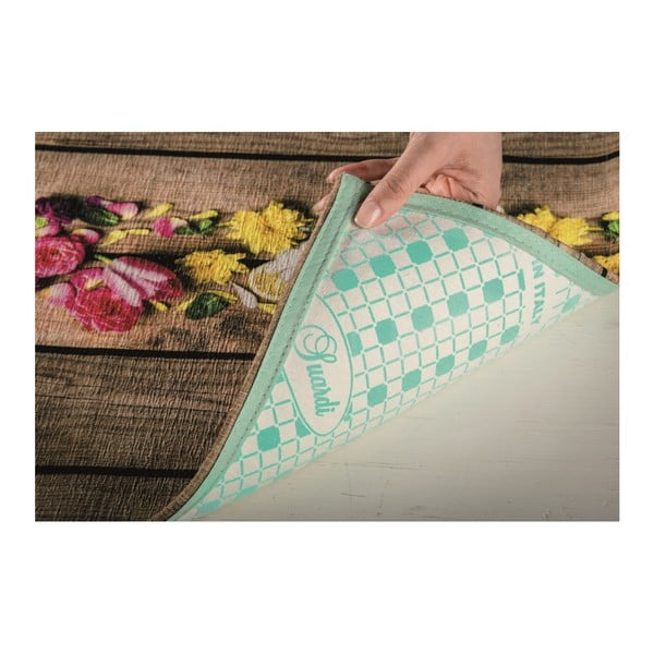 Covor foarte rezistent Webtappeti Tulips, 58 x 80 cm -image-1