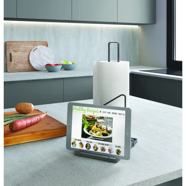 Suport de prosoape de bucătărie  din oțel inoxidabil Tokyo Lava – Metaltex-image-1