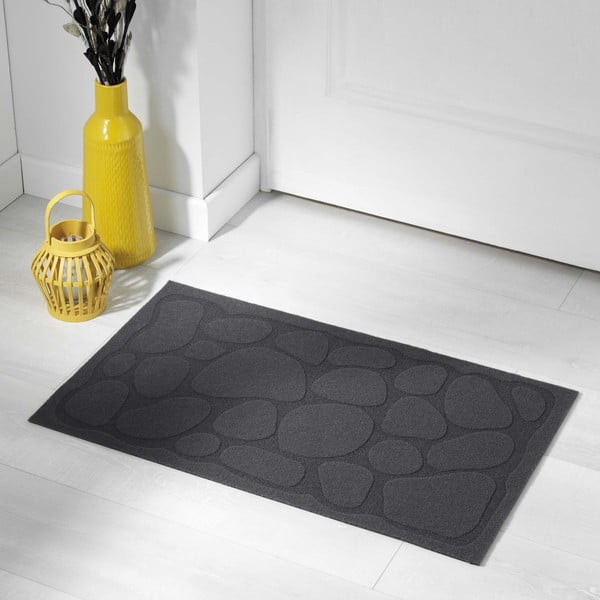 Covoraș de intrare 45x75 cm Graphite – douceur d'intérieur-image-1