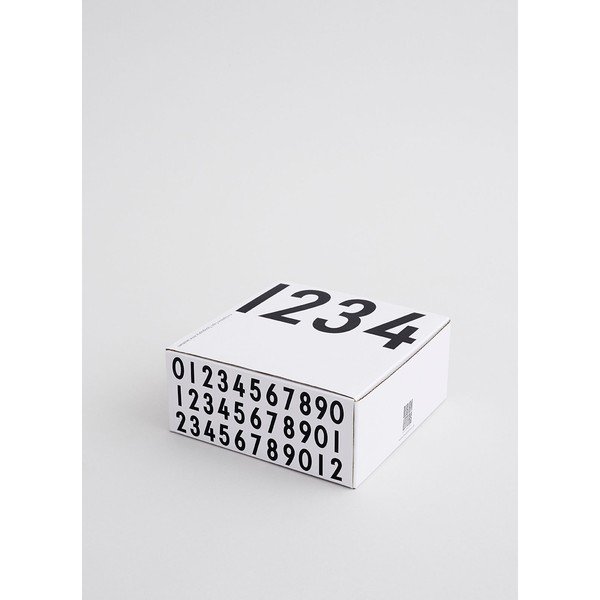 Set 4 cești din imitație de porțelan Design Letters Mini, alb-image-4