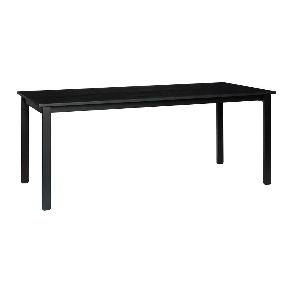 Masă de dining cu blat cu aspect de lemn de frasin 90x190 cm Hock – Hübsch