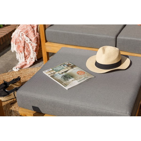 Taburet de grădină gri/natural  St. Peter – Exotan-image-1