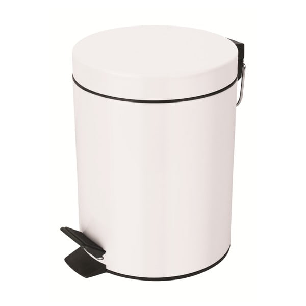 Coș de gunoi Spirella Sydney, alb, 5 l
