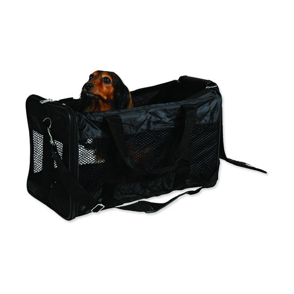 Geantă de transport neagră pentru animale de companie 27x46,5 cm Trixie – Plaček Pet Products-image-3