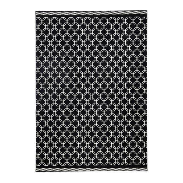 Covor Zala Living Chain, 160 x 230 cm, negru