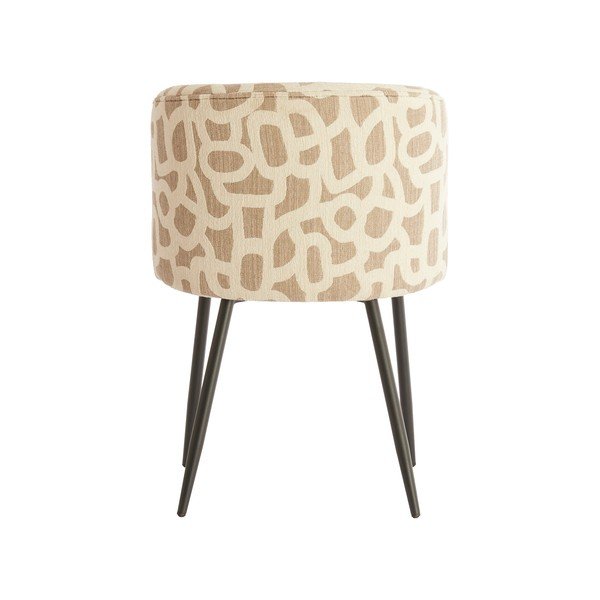 Scaun de dining bej/taupe tapițat Elyna – Light & Living-image-3