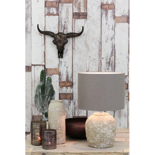 Abajur gri ø 40 cm Livigno – Light & Living-image-1