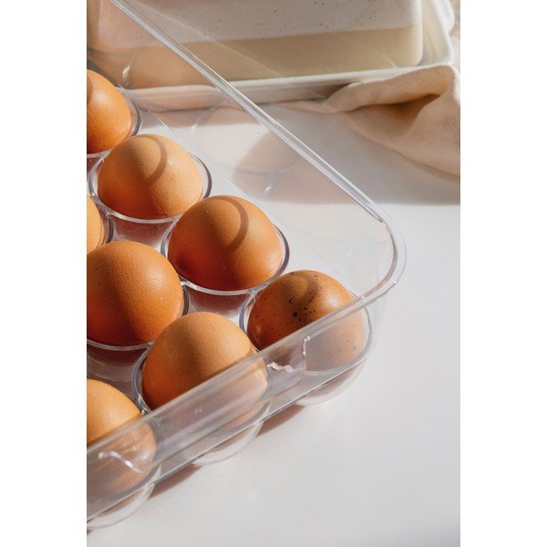 Organizator de frigider pentru ouă din plastic 23x17,5 cm – Casa De Engel-image-3