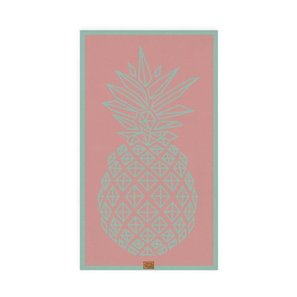 Prosop baie Hawke&Thorn Pineapple, 90x160 cm