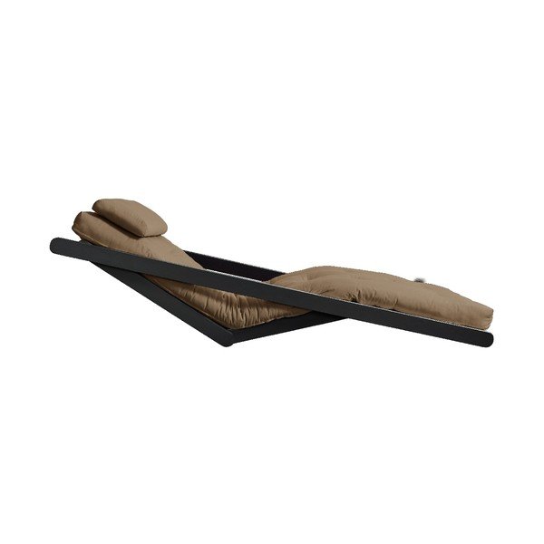 Șezlong variabil KARUP Design Figo Black/Mocca-image-2