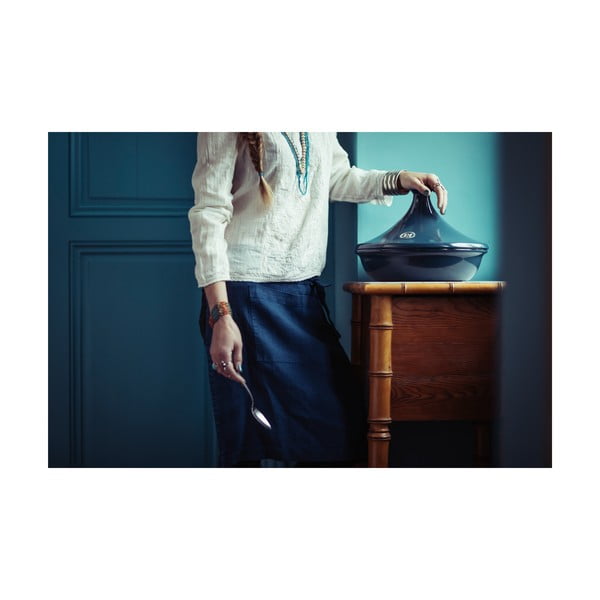 Vas tajine din ceramică Emile Henry Flame, ⌀ 32 cm, negru-image-4