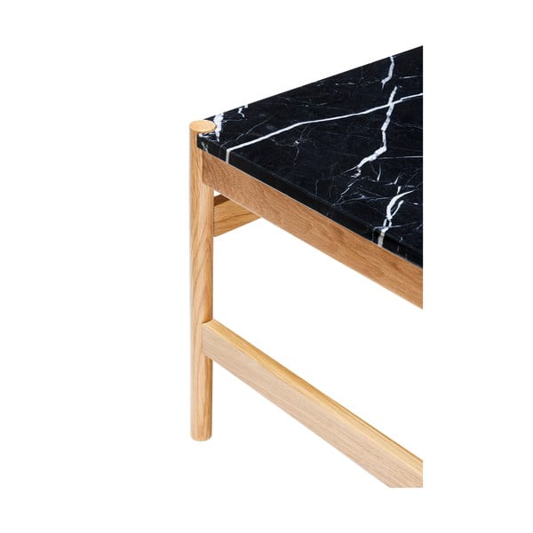 Măsuță auxiliară din marmură 40x60 cm Raw – Hübsch-image-3