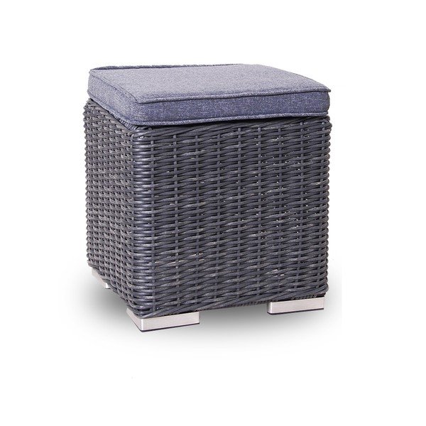 Set mobilier de grădină gri din ratan artificial pentru 9 persoane Montreal - Rojaplast-image-2