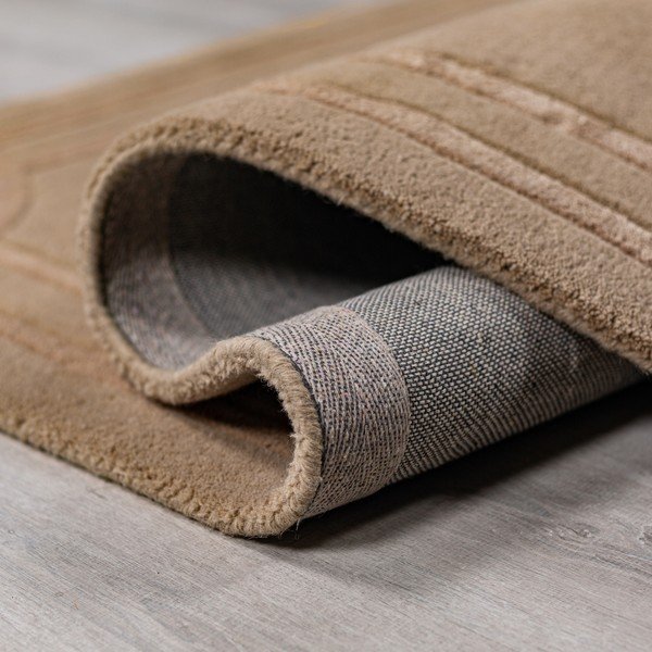 Covor maro țesut manual din lână 120x170 cm Gatsby – Flair Rugs-image-3