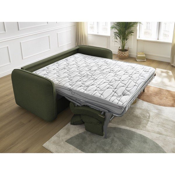 Canapea verde 216 cm Achille – Bobochic Paris-image-1