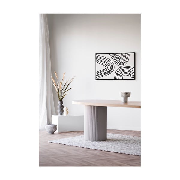 Vază bej din ceramică (înălțime 19,5 cm) Rona – House Nordic-image-2