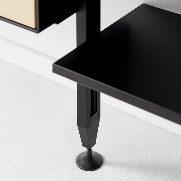 Sistem de rafturi cu aspect de lemn Edge by Hammel-image-4
