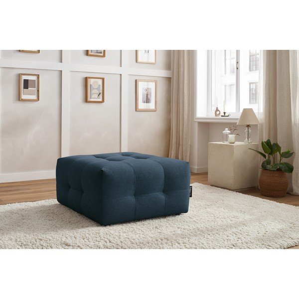 Taburet pentru canapea modulară  albastru închis Kleber - Bobochic Paris-image-4
