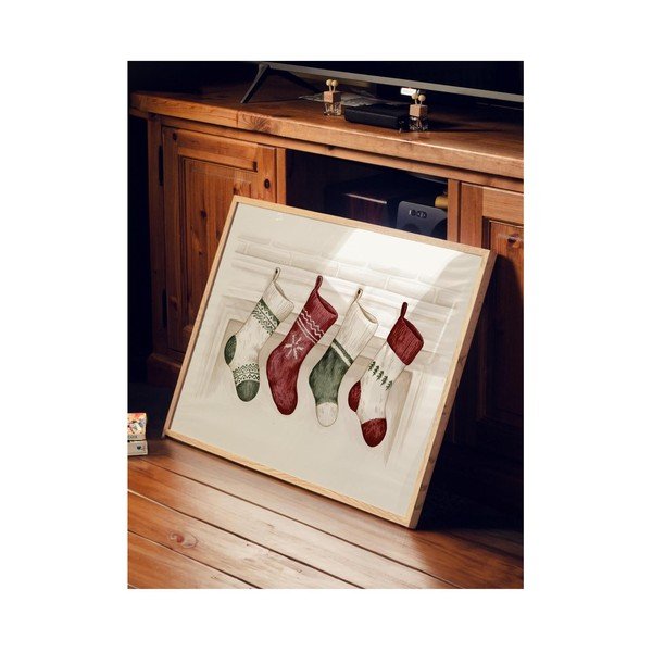 Tablou cu ramă imprimat 30x40 cm – Wallity-image-1
