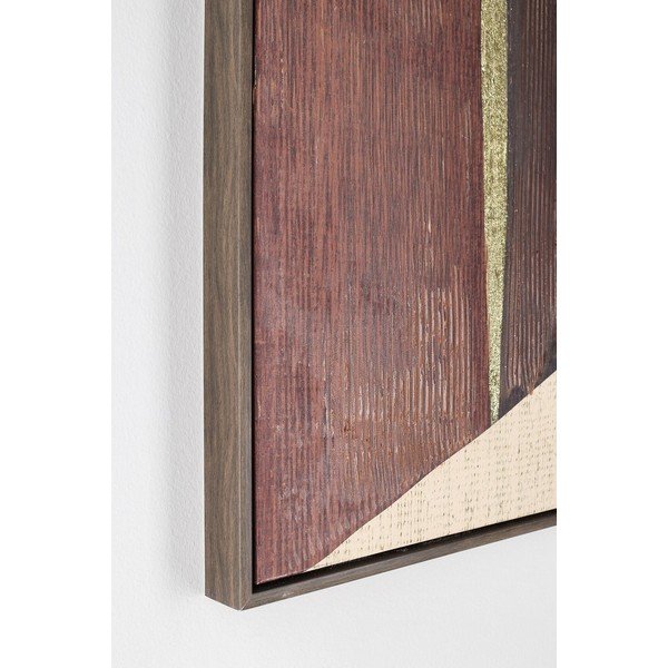 Tablou cu ramă/pe pânză imprimat/cu elemente pictate manual 83x123 cm Gallery – Bizzotto-image-2