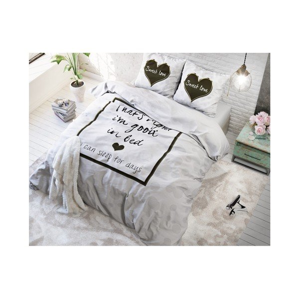 Lenjerie din micropercal Sleeptime In Bed, 200 x 220 cm-image-4