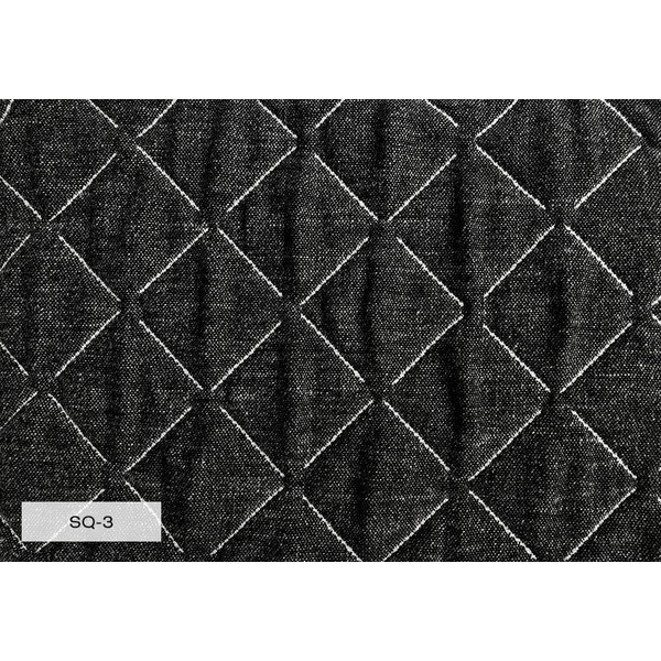 Pat matrimonial negru tapițat și somieră 180x200 cm Sleepy Luna – Miuform-image-4