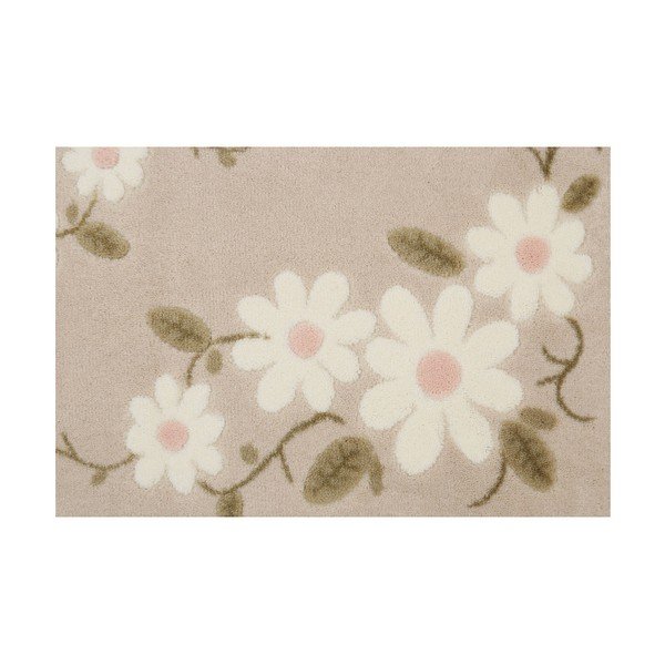 Set 2 covorașe de baie Confetti Bathmats Margherita, maro-image-1