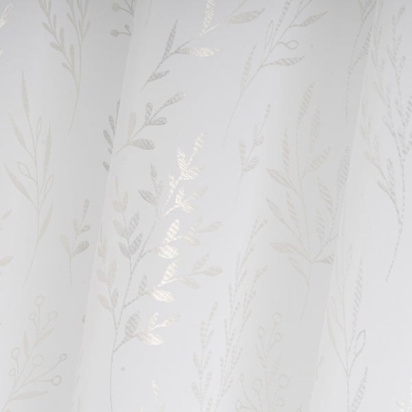 Perdea albă-argintie 140x260 cm Buds – Casa Selección-image-4