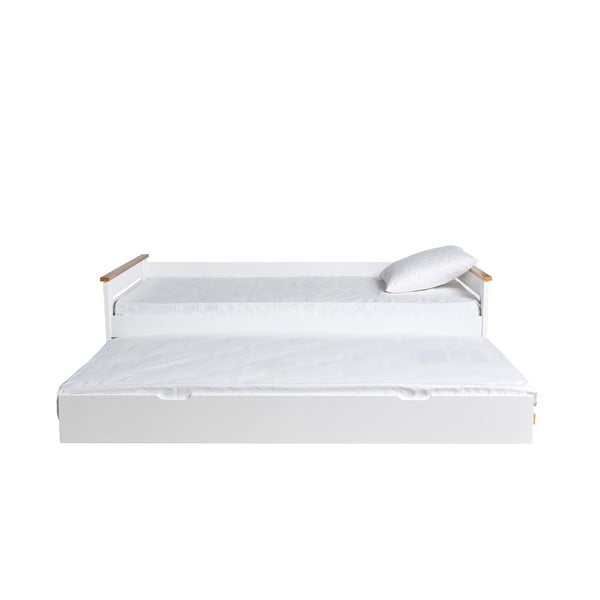 Pat extensibil Marckeric Lola, 90 x 190 cm, alb-image-3