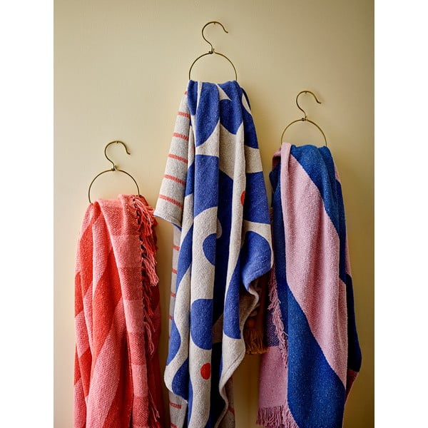 Pătură albastră 130x160 cm Eviaya – Bloomingville-image-3