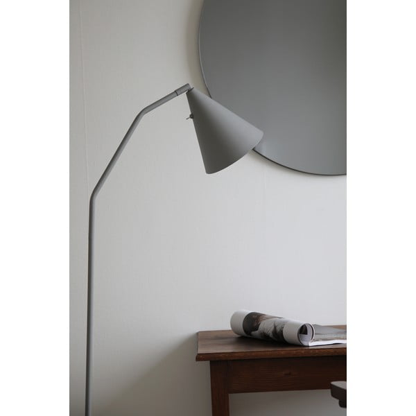 Lampadar gri LED cu intensitate reglabilă cu abajur din metal (înălțime 144 cm) Funil – Markslöjd-image-2