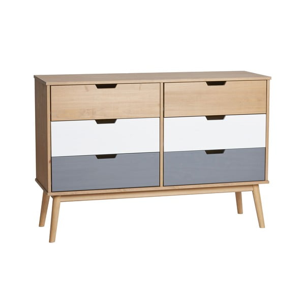 Comodă din lemn masiv de pin Marckeric Cusco, lățime 120 cm-image-4