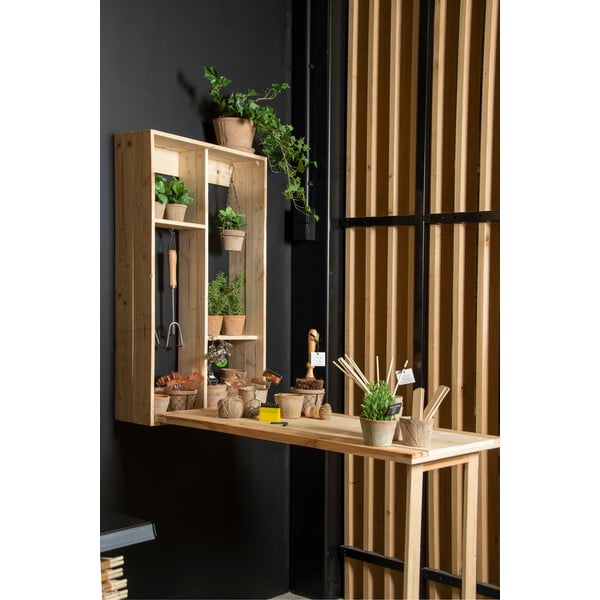 Masă de bar pentru grădină din lemn de pin 117x58 cm Baar – Esschert Design-image-1